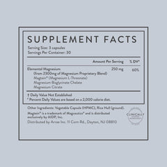 Arrae magnesium supplement on a bedside setup for evening relaxation routines