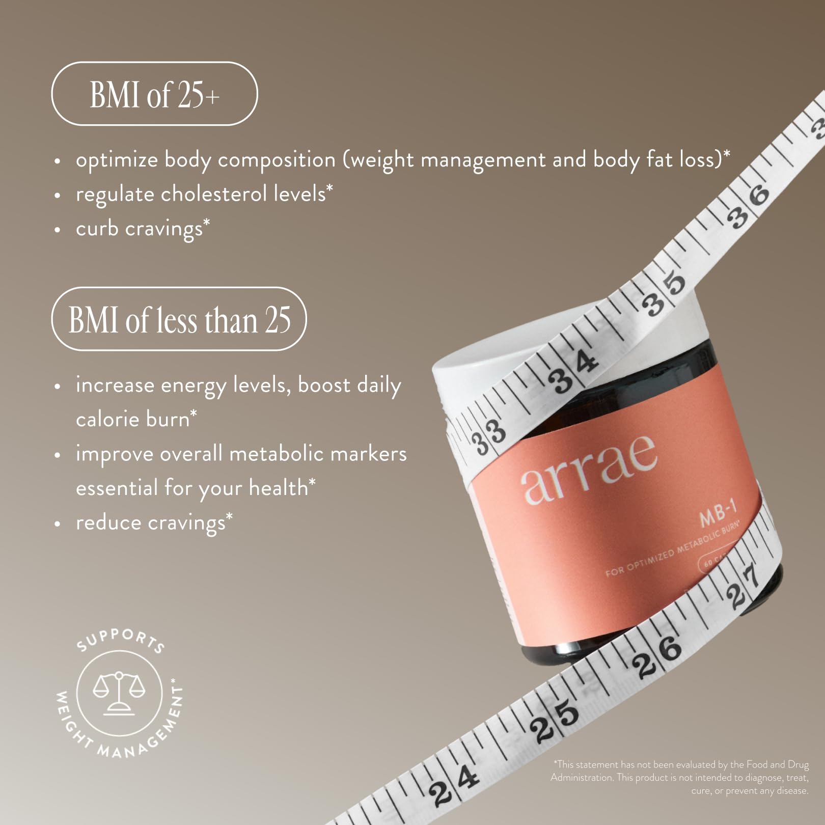 Arrae MB-1 packaging box for lifestyle wellness