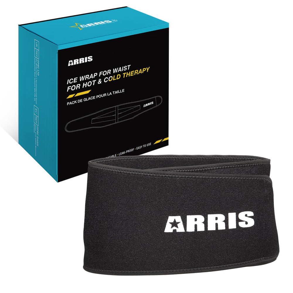ARRIS back wrap with belt supports comfortable wear daily.
