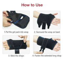 ARRIS wrap secured with a sturdy fastener for left or right wrists