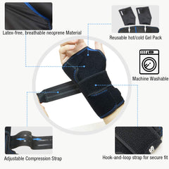 ARRIS soft brace supporting the hand with adjustable fit during activities