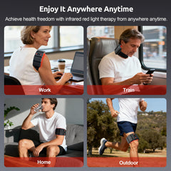 Adjustable strap and padded wrap enabling secure fit during workouts.