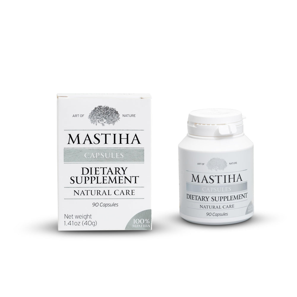 ART OF NATURE MASTIHA daily-use capsules demonstrate easy integration into meals