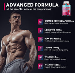 ArtDietistX ingredient icons show L-Carnitine and Taurine for endurance support.