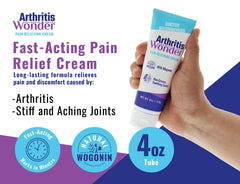 Arthritis Wonder cream non-greasy texture for easy skin absorption.