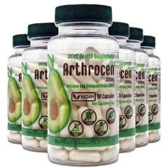 Arthrocen ASU 300 mg bottle promotes plant-based joint support for daily mobility