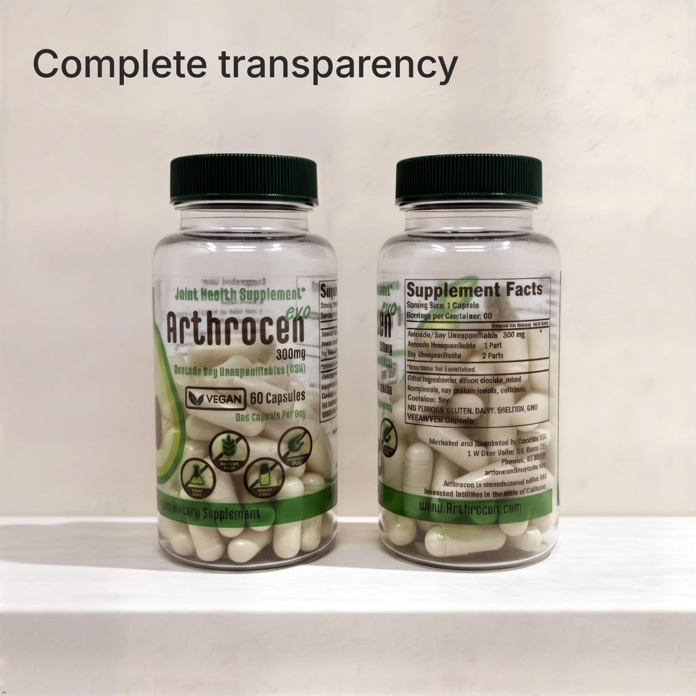 One daily Arthrocen capsule integrates easily into routines