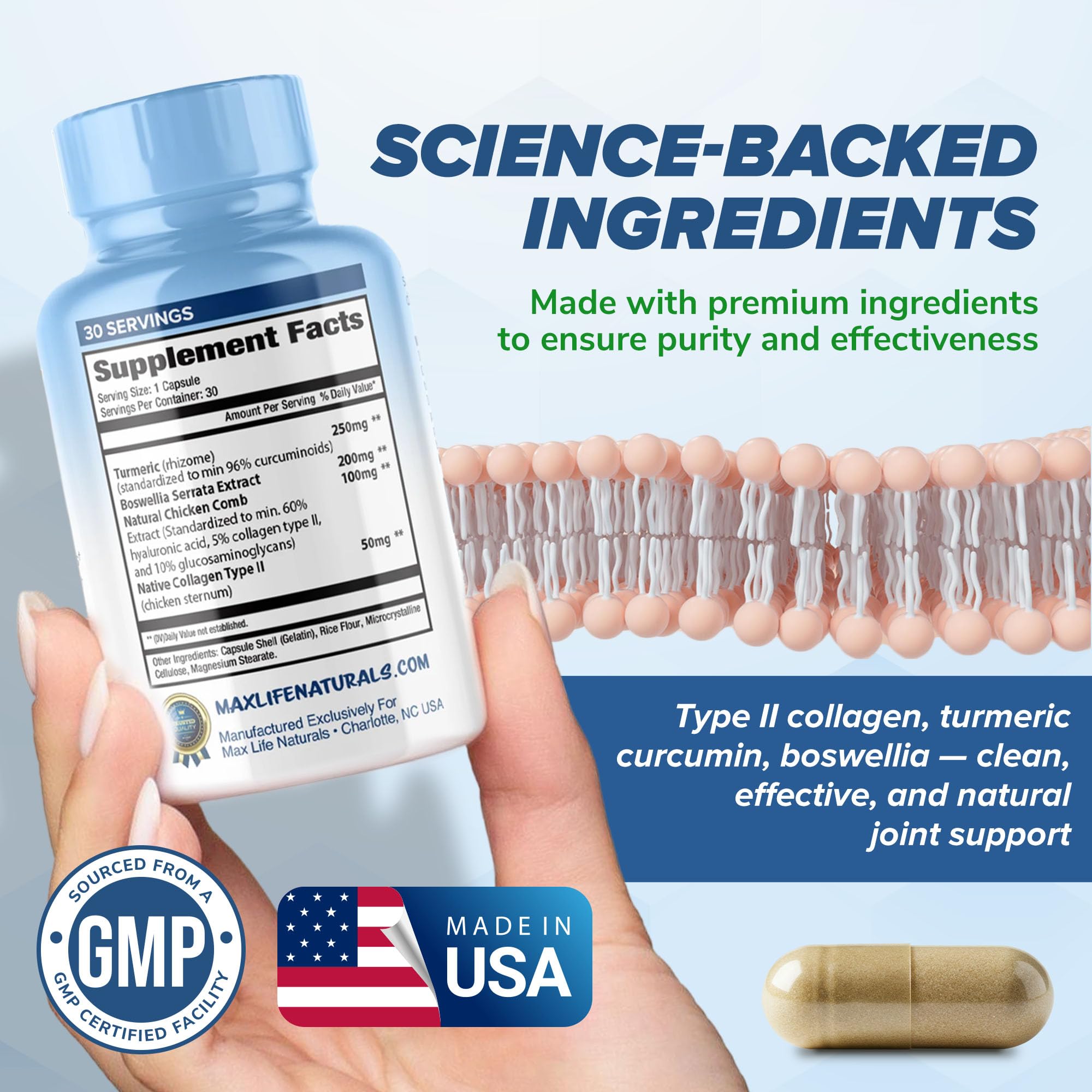 ArthroFlex tablets within a glass scene suggesting daily support for joints.