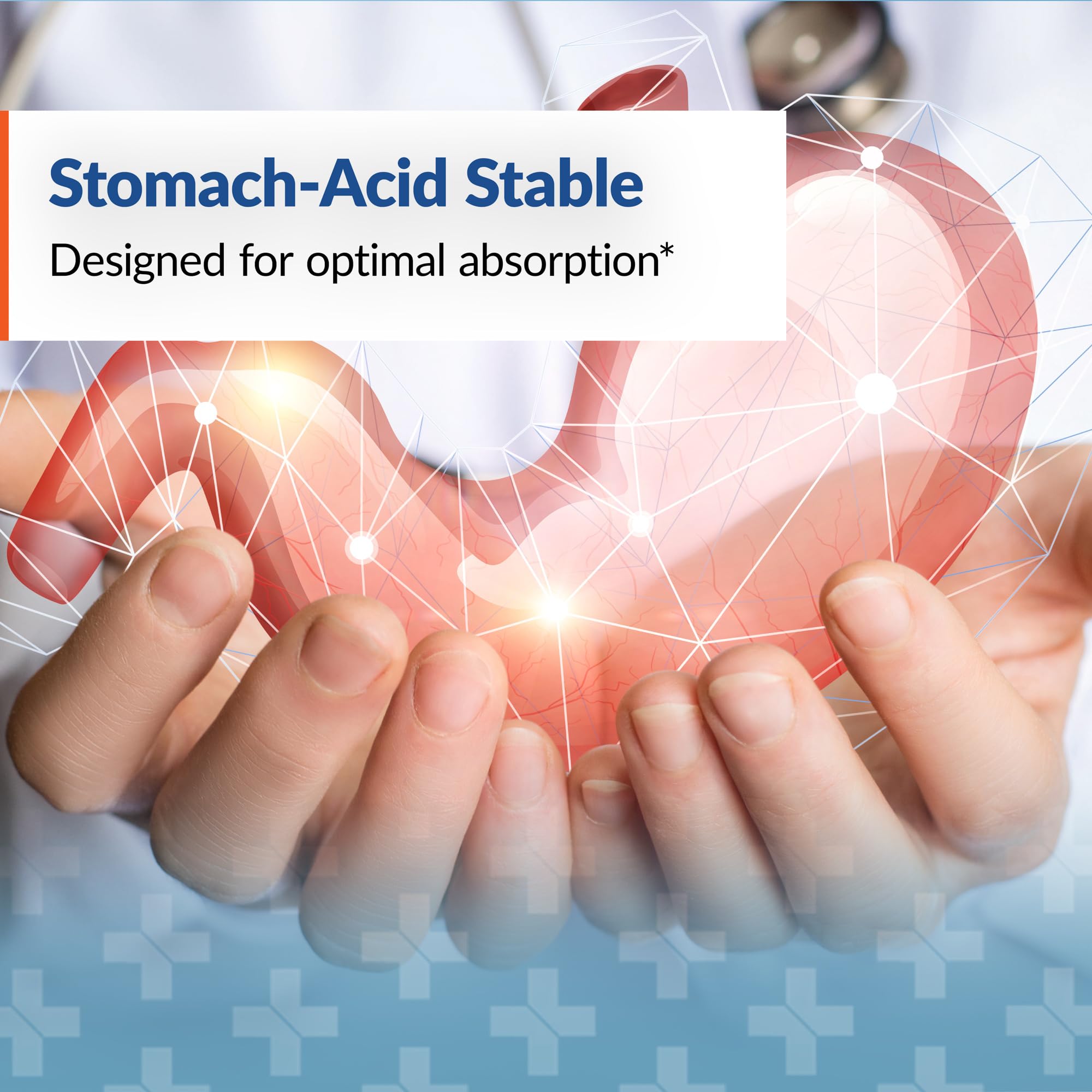 Nattovena dosage guide card illustrates taking two to four capsules on an empty stomach.