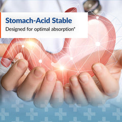 Nattovena dosage guide card illustrates taking two to four capsules on an empty stomach.