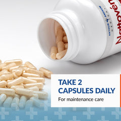 Nattovena packaging emphasizes GRAS status and therapeutic-grade enzyme quality.