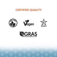 Quality testing badge marking purity and safety for Serretia