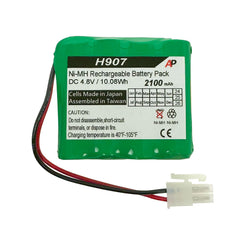 Artisan Power replacement battery for Omron HEM907 monitor with longer life