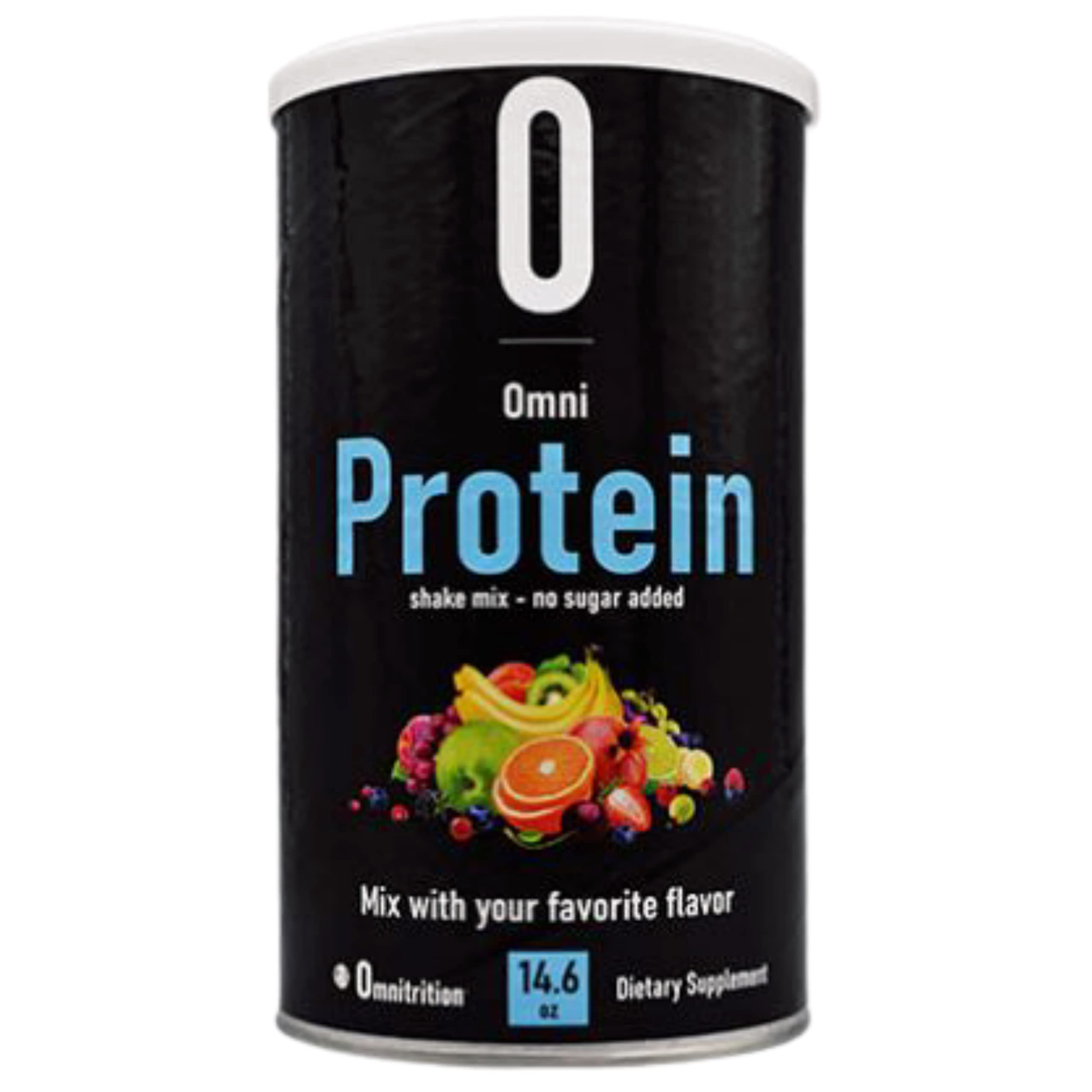 Artist Unknown Omnipro Protein Shake Mix in kitchen supports customizable recipes.