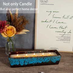 ARTKETTY decorative candle ambience adds cozy glow to any room