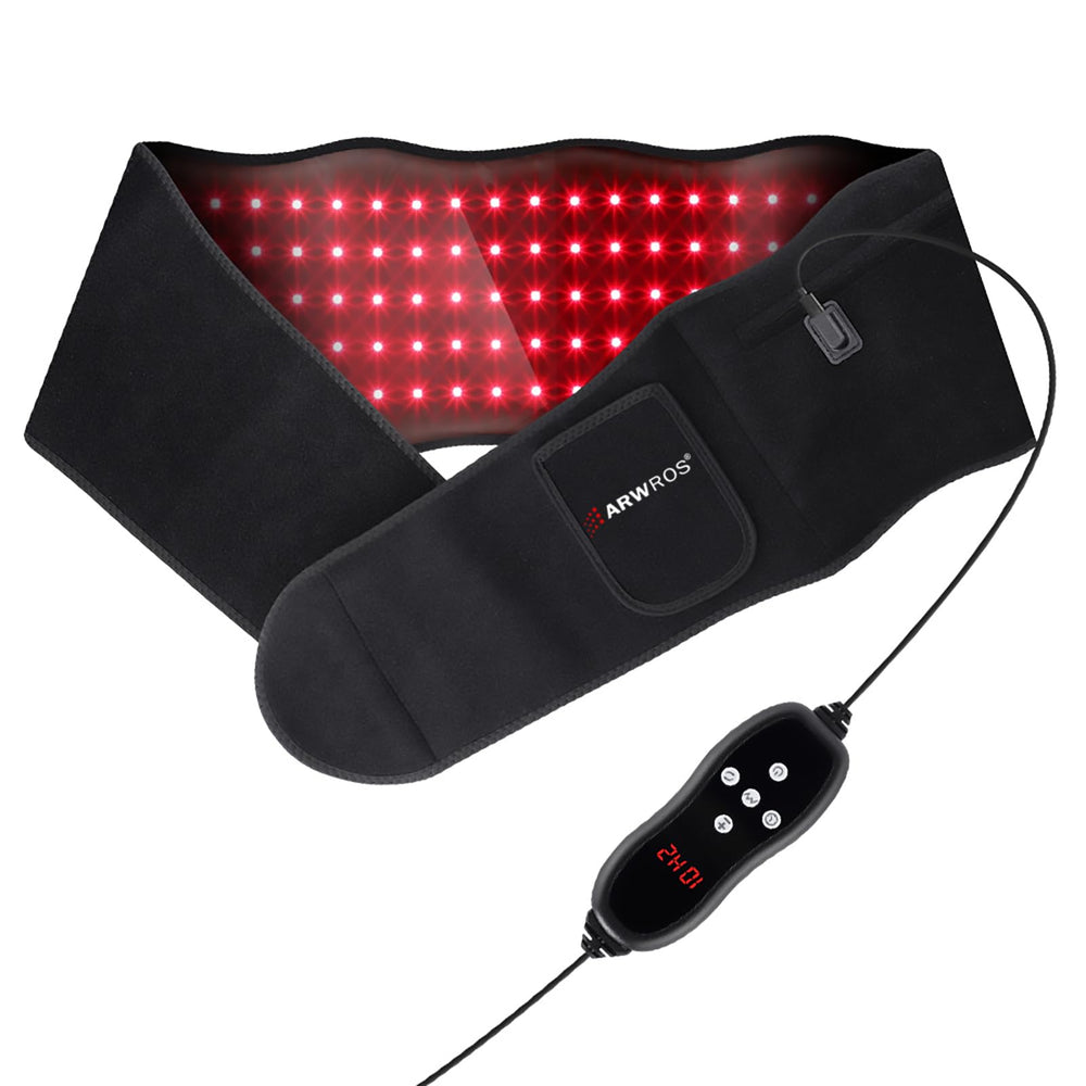 ARWROS Red Light Belt pulse mode offers gentle 10Hz stimulation.