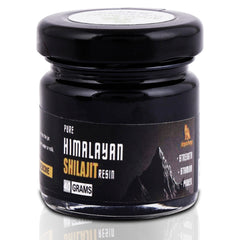 Aryan Surya Shilajit resin jar close-up for energy support.