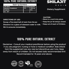 Aryan Surya Shilajit resin on counter with natural light daily use.