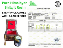 Aryan Surya Shilajit resin stirring in liquid for easy mix.