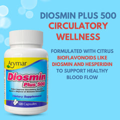 Arymar Diosmin Plus 500 scene suggests day long leg comfort.