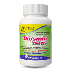 Arymar Diosmin Plus 900 bottle front view for daily circulatory support.