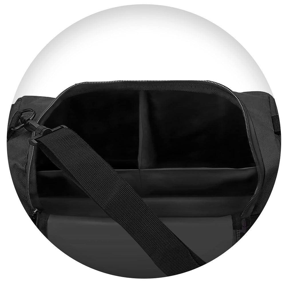ASA TECHMED First Aid Responder Bag large main compartment with removable organizer.