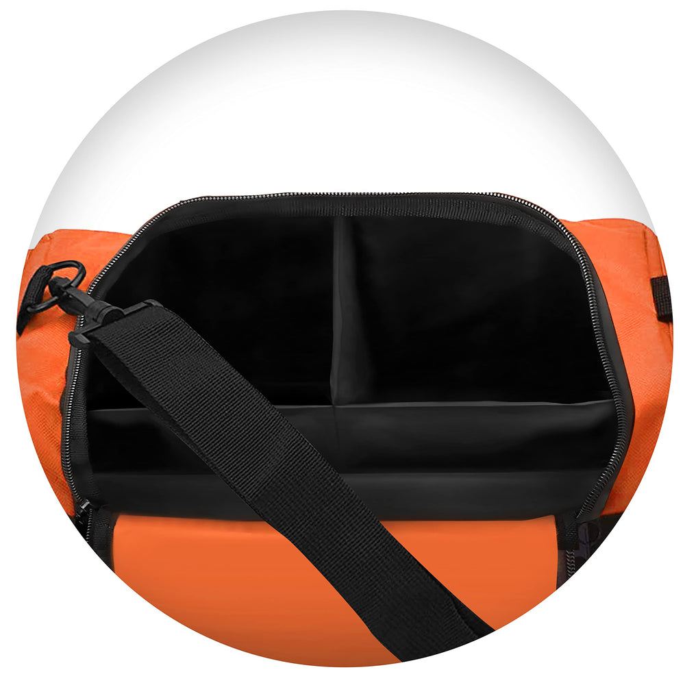 ASA TECHMED First Aid Responder Bag orange large main compartment for essential supplies