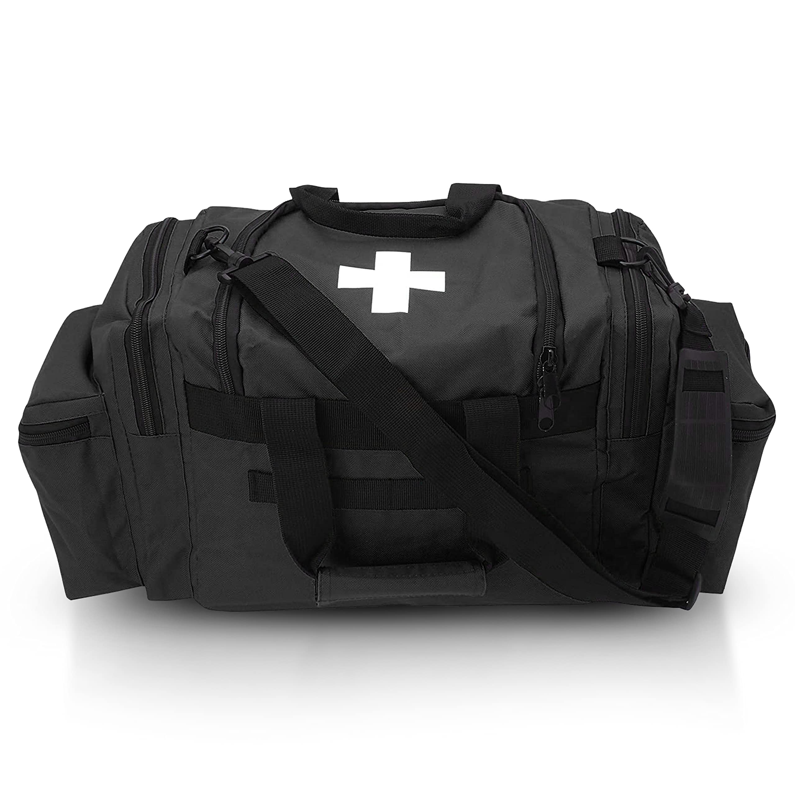 ASA TECHMED First Aid Responder Bag shaped zipper flap enables fast equipment access.