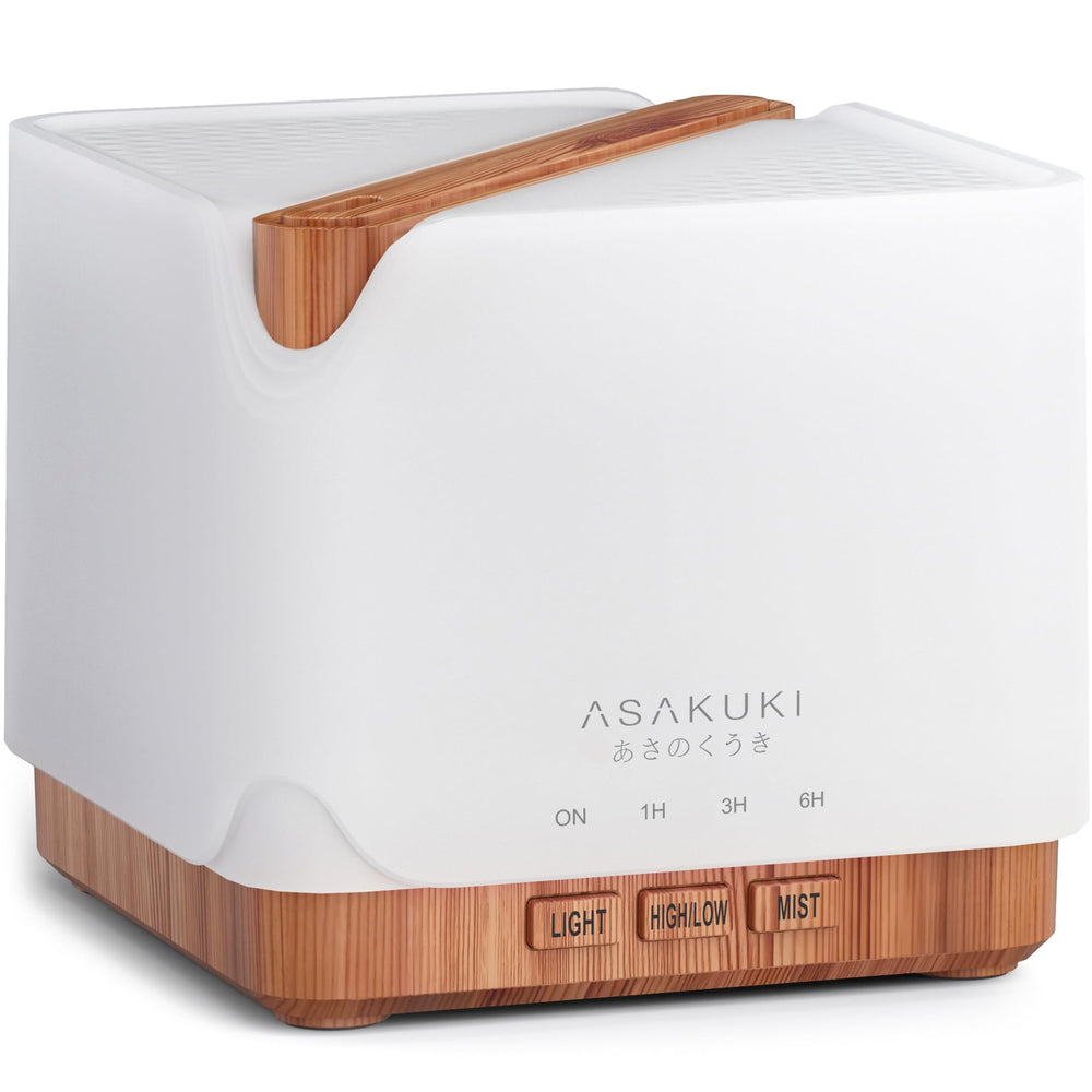 ASAKUKI 700 ml diffuser with water tank for calm ambience