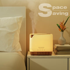 ASAKUKI diffuser with auto-off safety feature for worry-free use