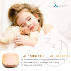 ASAKUKI diffuser with Alexa compatibility for voice control