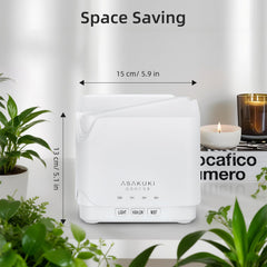 ASAKUKI diffuser doubles as a gentle night light for calm evenings.