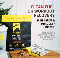 Ascent gluten-free Informed Choice label signals clean ingredients