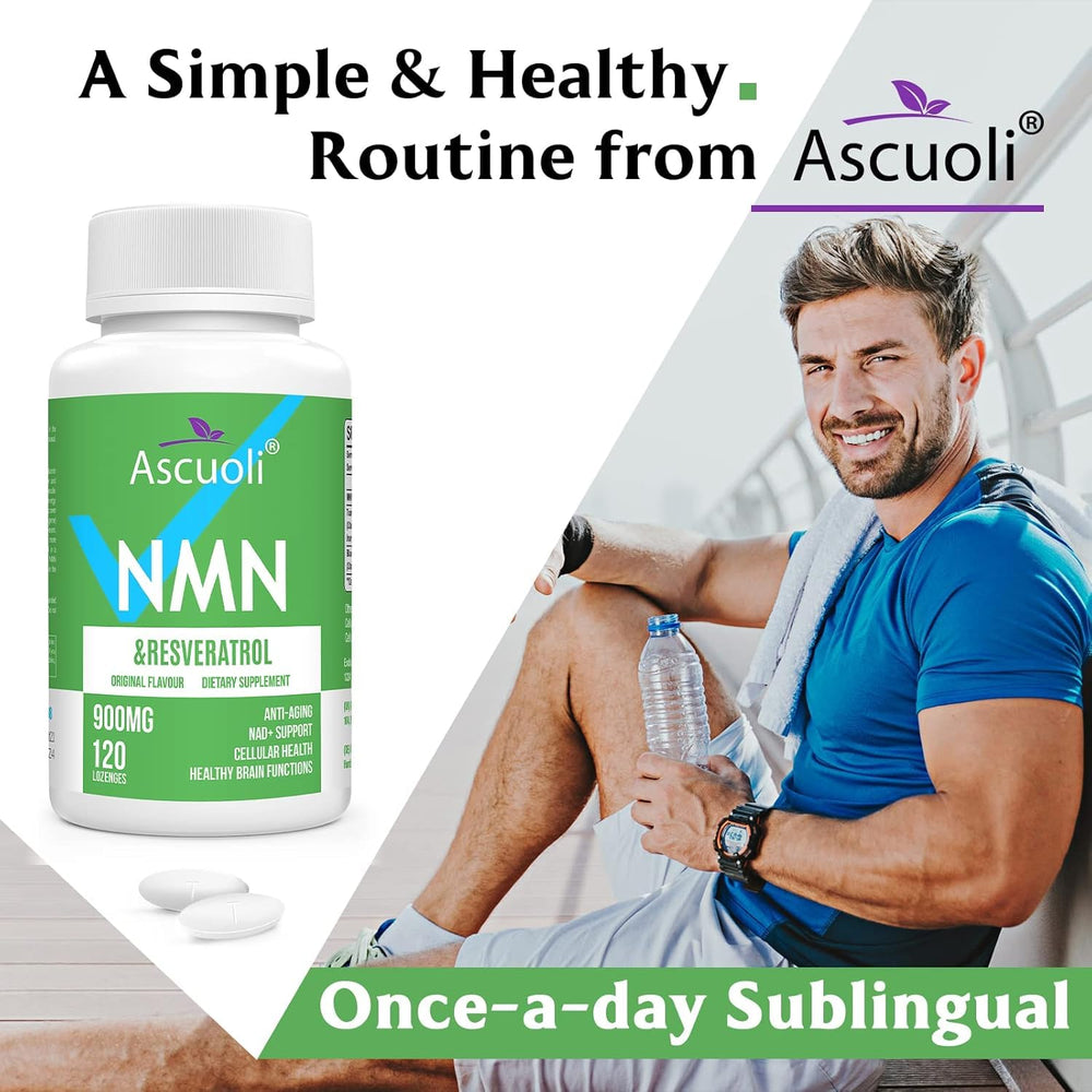 Ascuoli anti-aging benefits schematic.