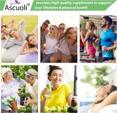 Ascuoli Sublingual format image shows quick absorption into bloodstream.