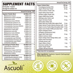 Ascuoli Probiotics capsules for daily use