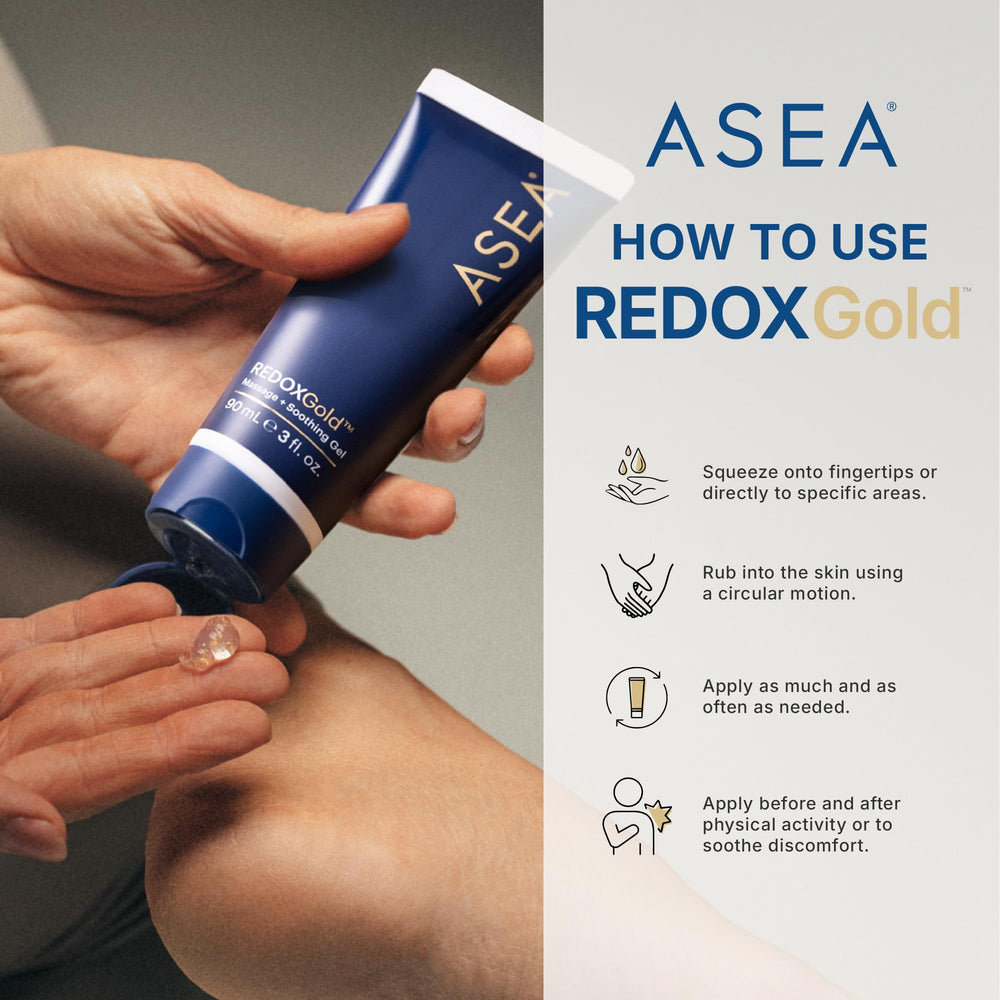 ASEA REDOXGold supports mobility after activity.