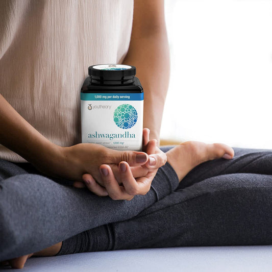 Ashwagandha capsules close-up for convenient daily use and relaxation.