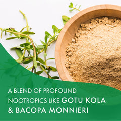 Ashwagandha and Rhodiola in Brain Essence support mood.