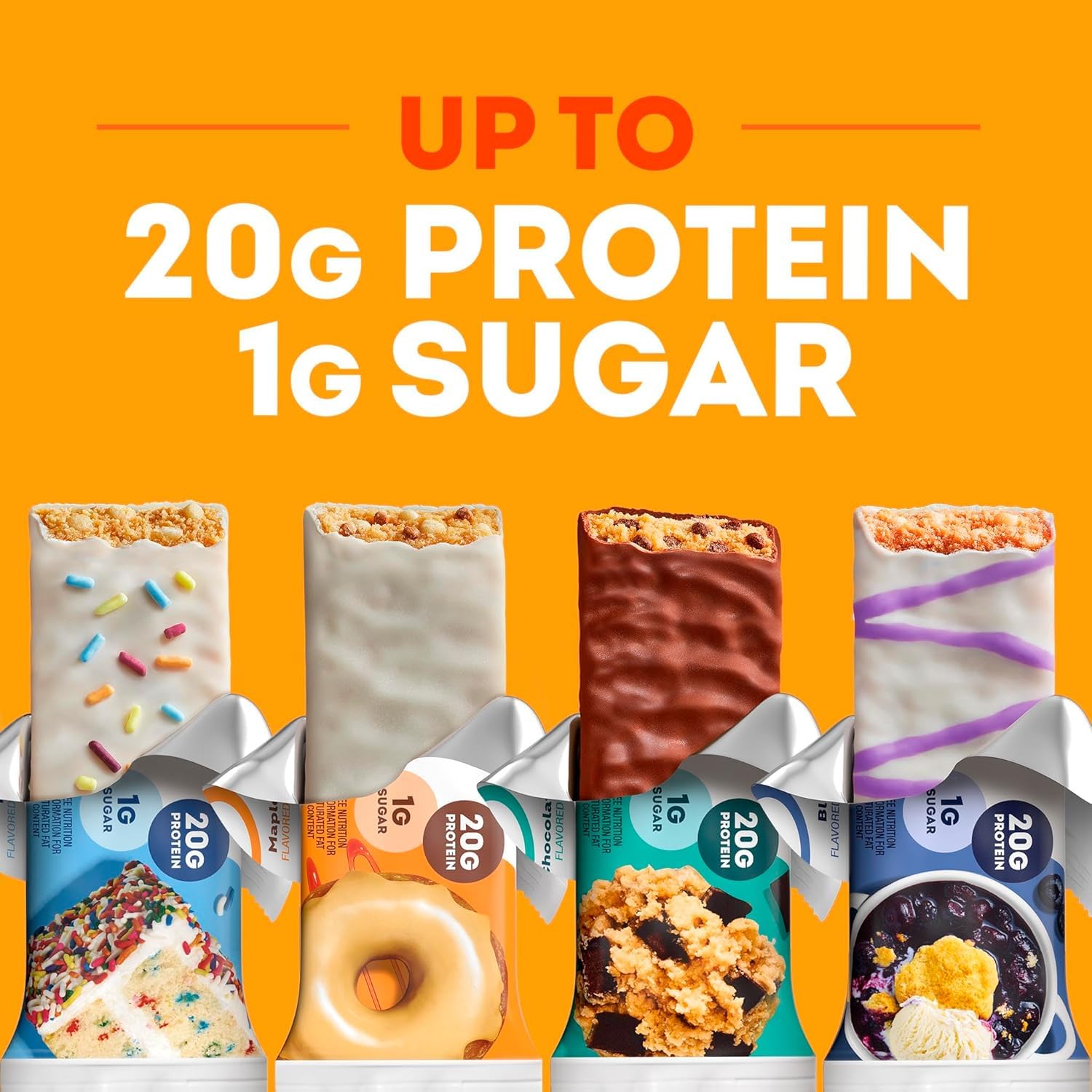 Asmas ONE Protein Bar gluten-free label signals safe snack choice