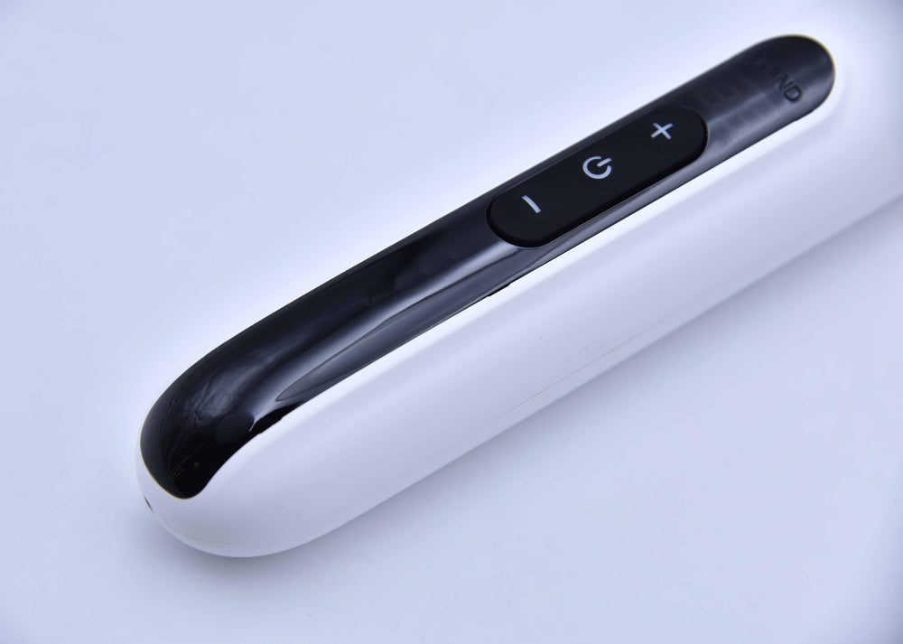 Asopal massager in travel bag showcasing portable cordless convenience.