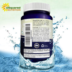 Asquared Nicotinamide CoQ10 bottle-cap highlights easy access for regular supplementation