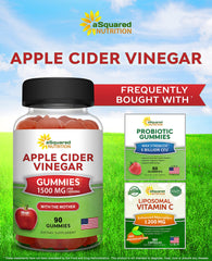 aSquared Nutrition Vegan gummy texture close-up demonstrates plant-based formulation.