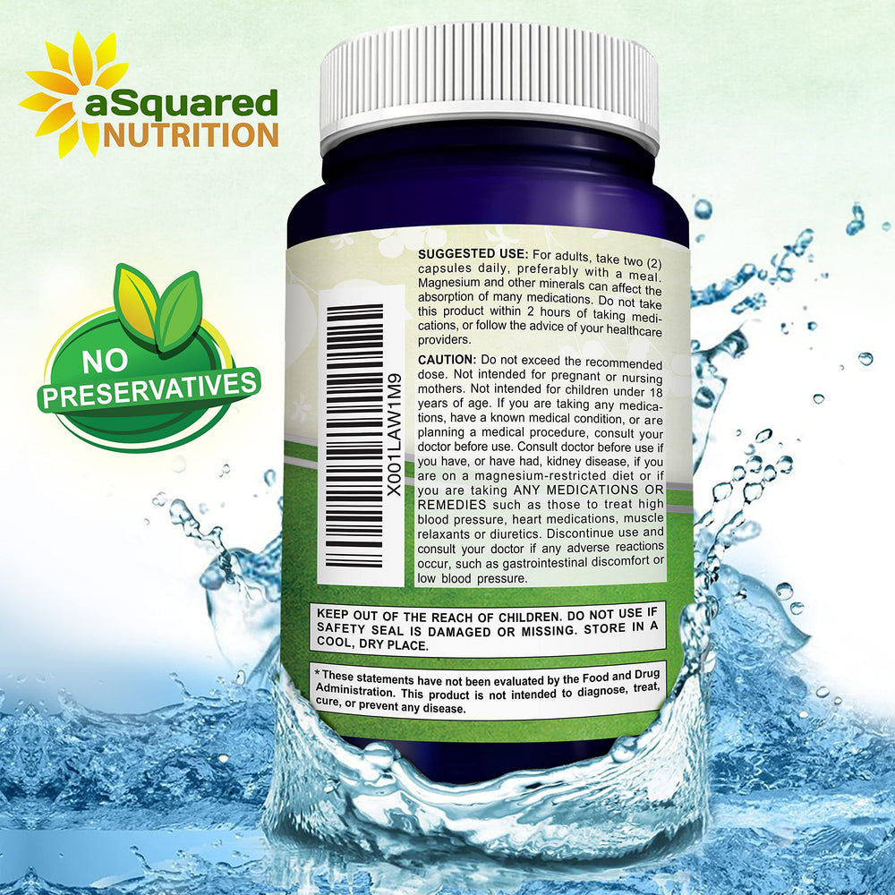 aSquared Nutrition packaging with clear branding supports trust and consistency
