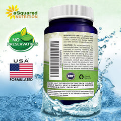 Packaging details note 200-day supply and vegan formula.