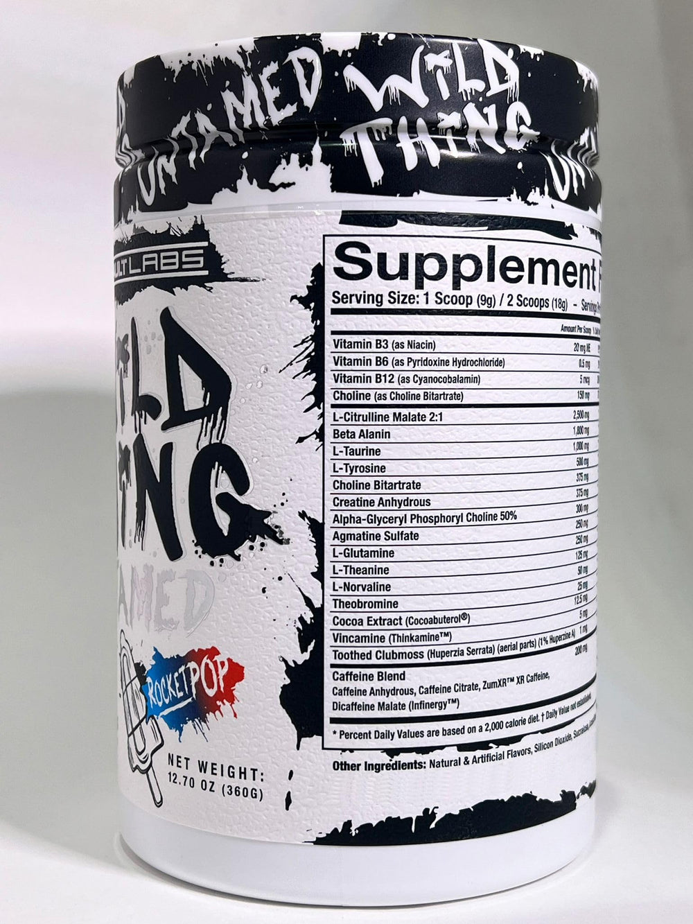 Assault Labs Wild Thing pre-workout pack for gym and office use