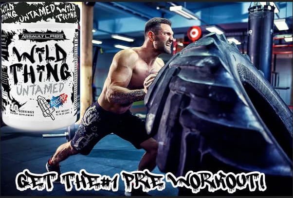 Assault Labs Wild Thing Rocket Pop mix dissolving in water for focus and energy