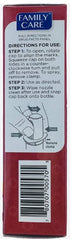 ASSURED Nasal Relief Spray 0.5 fl oz bottle, travel-friendly size for on-the-go relief