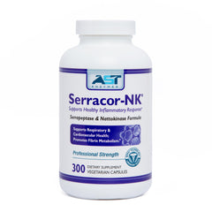 AST Enzymes Serracor-NK bottle front view for everyday wellness support.