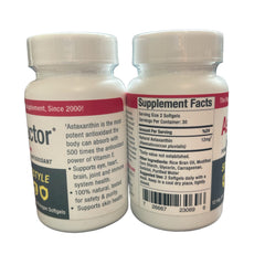 AstaFactor Silver softgels in-hand for quick daily vitality.